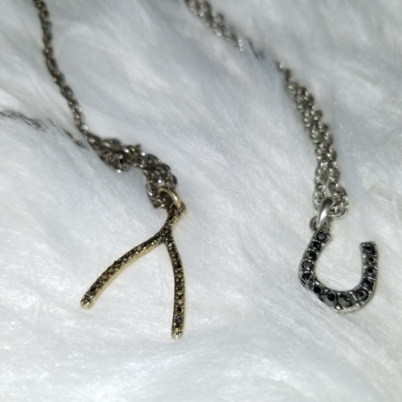 Lucky Brand Jewelry - Lucky brand Necklace shoehorse Wishbone